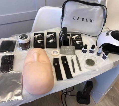 Combined lash course classic and Russian